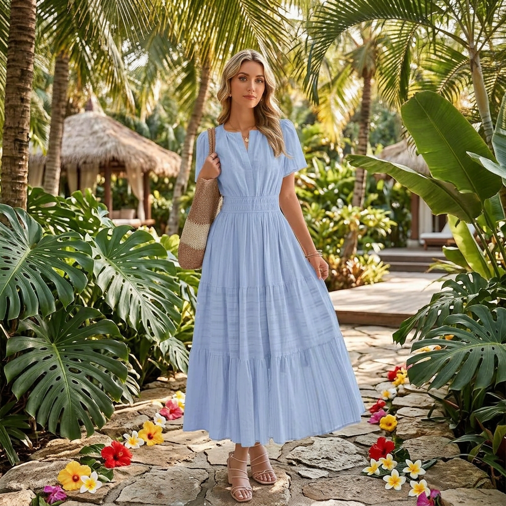 Aurelia Summer Flow Dress