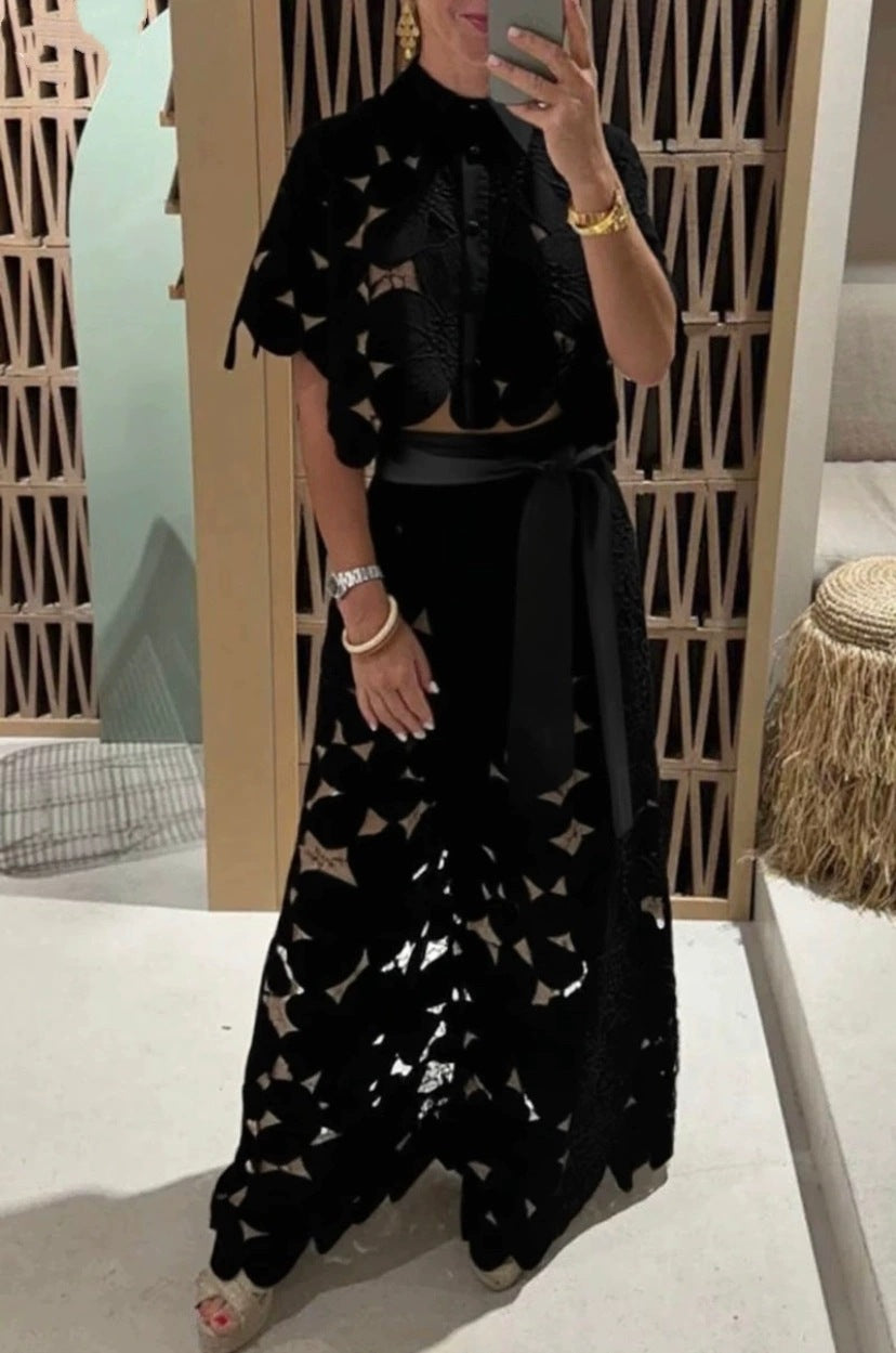 Vittoria Lace Two-Piece Set