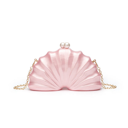 Pearl Shell Clutch — Iridescent