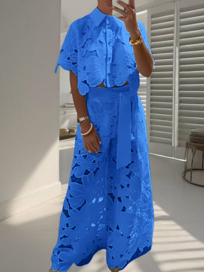 Vittoria Lace Two-Piece Set