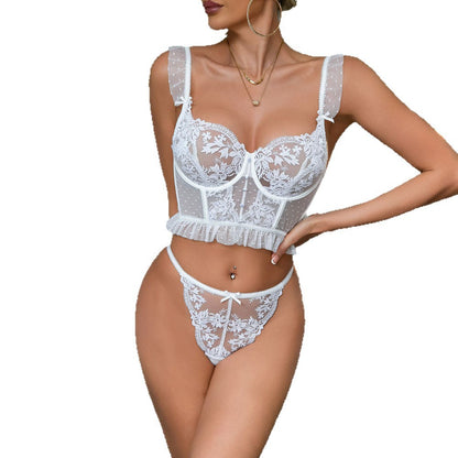Seraphine Sheer Lace Lingerie Set