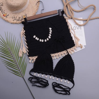 Marisol Crochet Shell Set