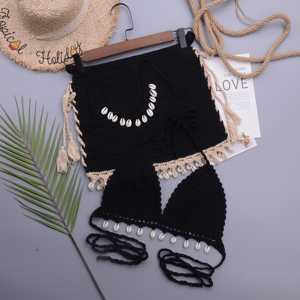 Marisol Crochet Shell Set