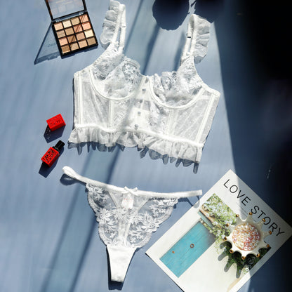 Seraphine Sheer Lace Lingerie Set